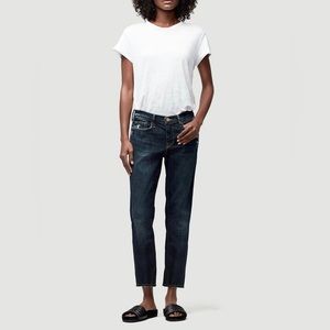 FRAME Le Garçon cropped boyfriend jeans - size 29